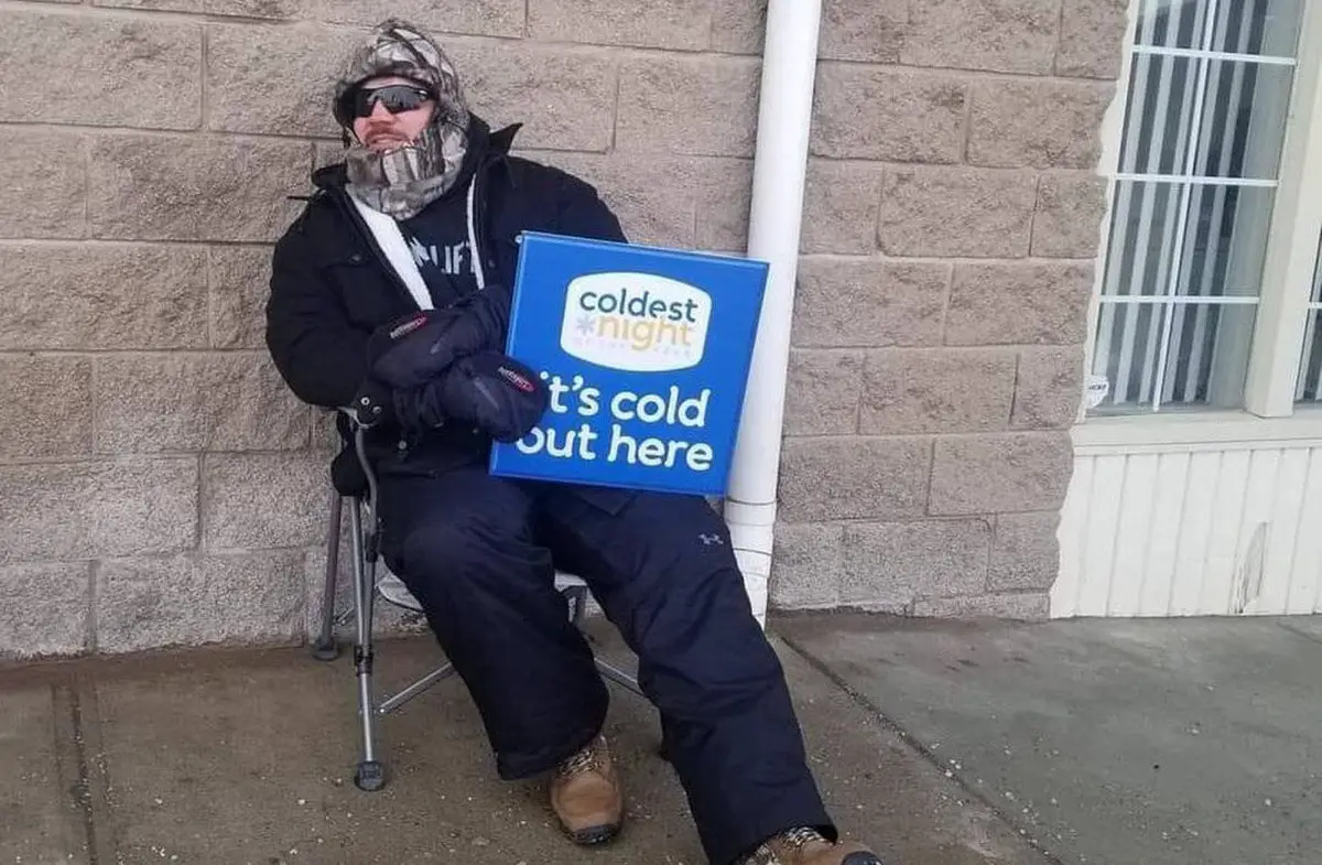 Meridan Credit Union held its Coldest Night of the Year event