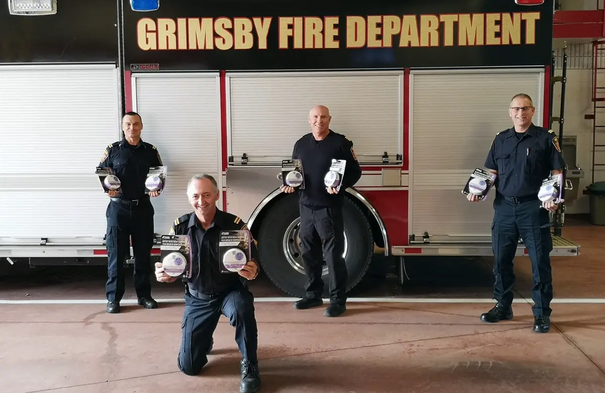 Grimsby firefighters